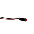 Dialight Led Panel Mount Indicators Red Diff Hi-Brt 14In Wire Leads 559-5101-007F